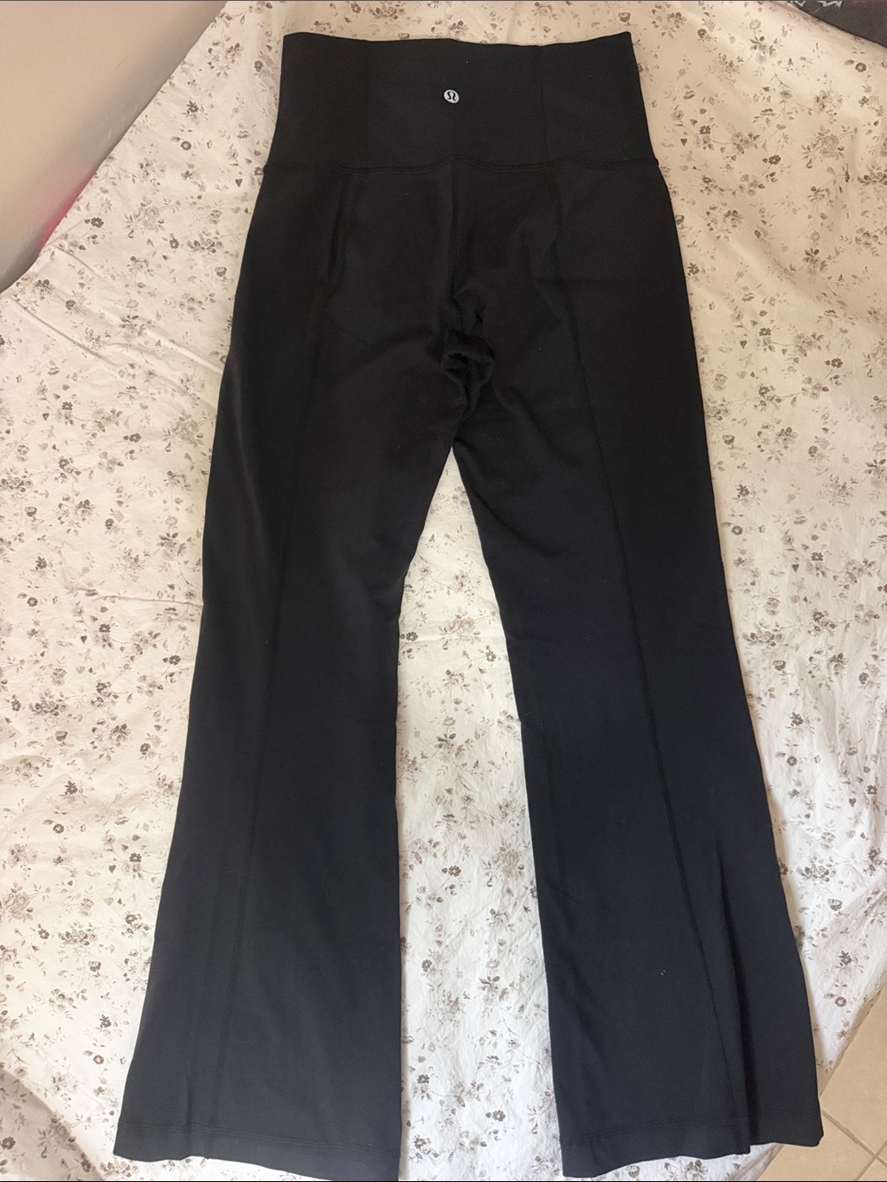 lululemon athletica Black Boot‑Cut Yoga Pants